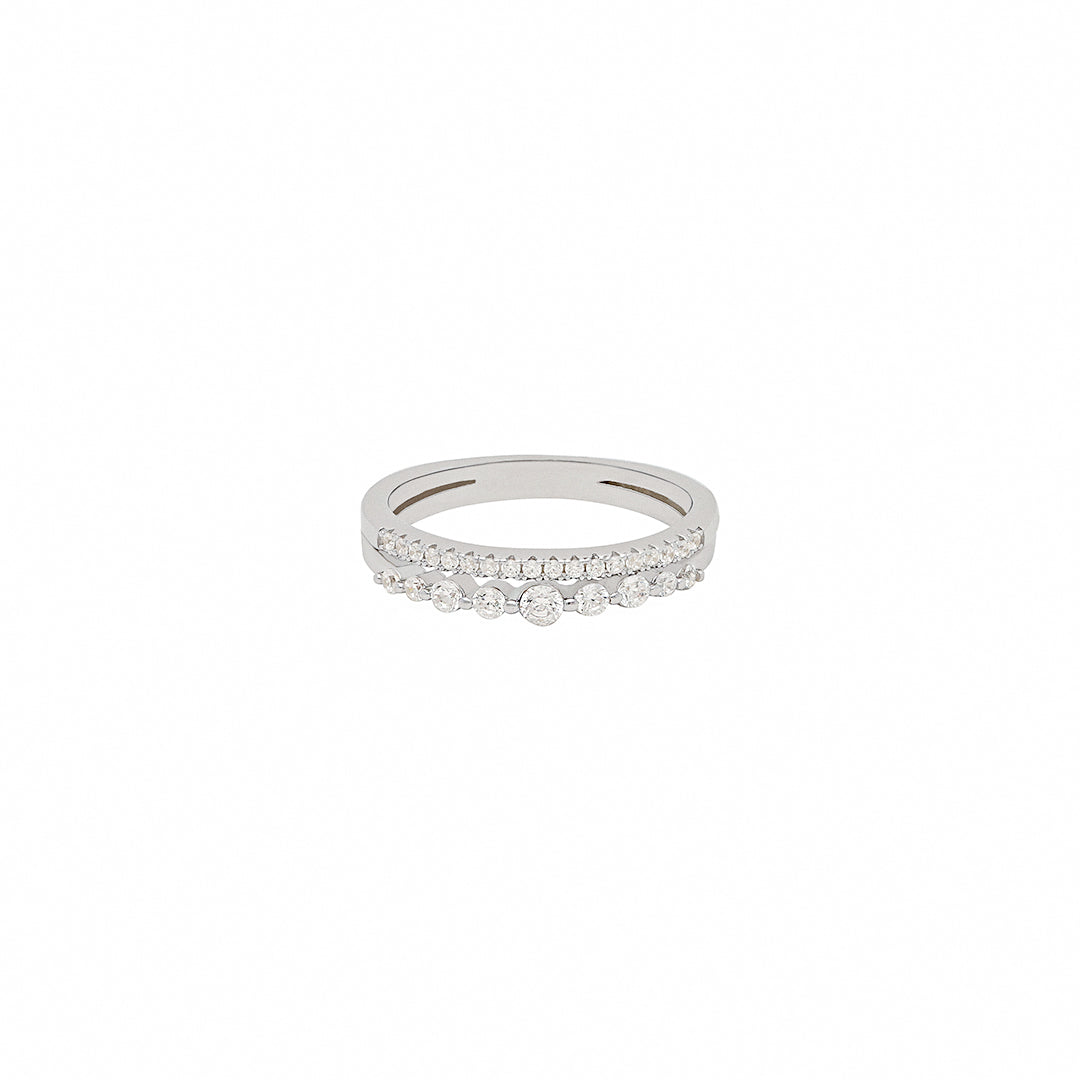 Cirlce stoned ring IT0367