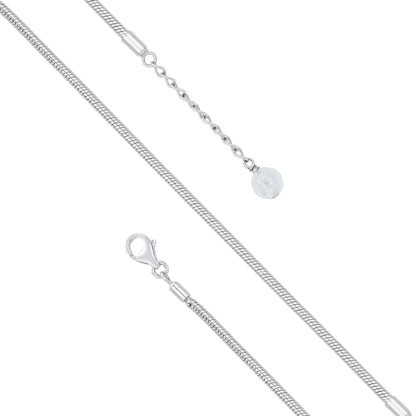 Classic Rope 925 Sterling Silver Adjustable Chain Bracelet