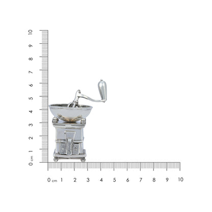 Classic Tabletop Mill 925 Sterling Silver Miniature