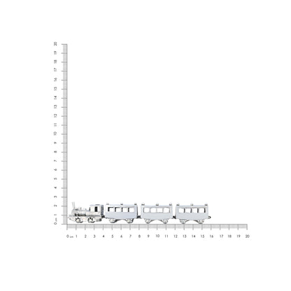 Classic Train Collection 925 Sterling Silver Model Miniature