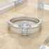 Classic Daisy Sparkle 925 Sterling Silver Ring for Women