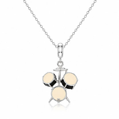 Classic DrumEnsemble 925 Sterling Silver Signature Pendant