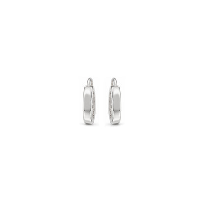 Classic Hoop Sterling Silver Earring