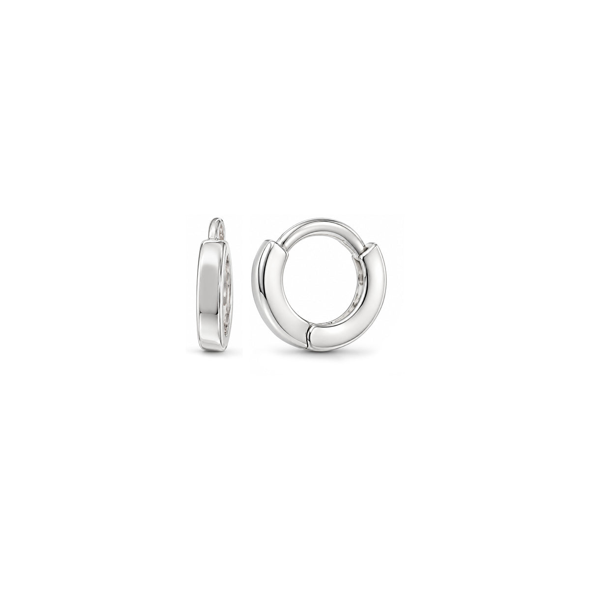 Classic Hoop Sterling Silver Earring