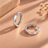 Classic Hoop Sterling Silver Earring