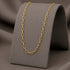Classic Oval Paperclip 18K Gold Plated Chain Necklace