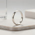 Classic Plain Band 925 Sterling Silver Ring for Men