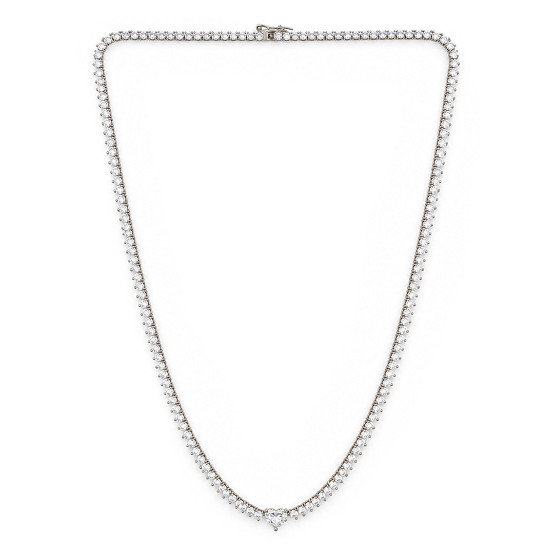 Classic Tennis Sterling Silver Chain