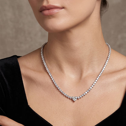 Classic Tennis Sterling Silver Chain