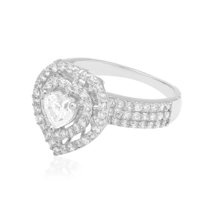 Connected Hearts 925 Ring 
