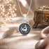 Cosmic Sagittarius Medallion 925 Sterling Silver Pendant  for women