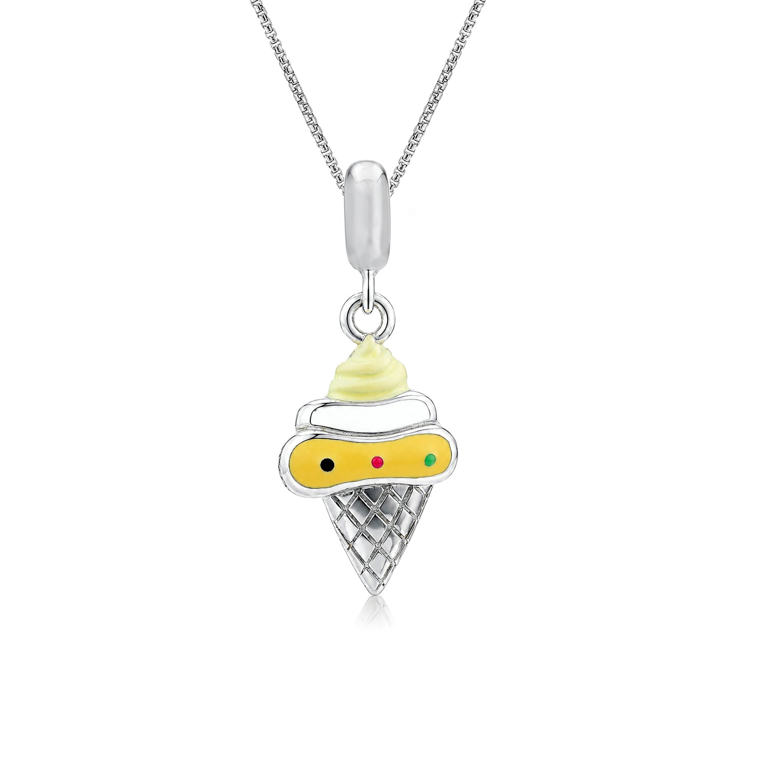 Creamy Delight 925 Sterling Silver Cute Pendant
