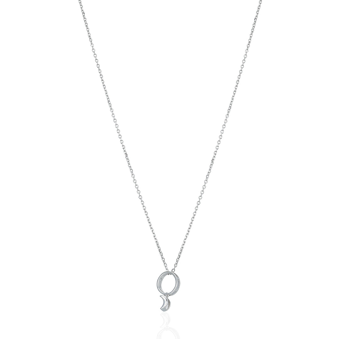 Crescent Moon Hoop Design 925 Sterling Silver Kada for Women