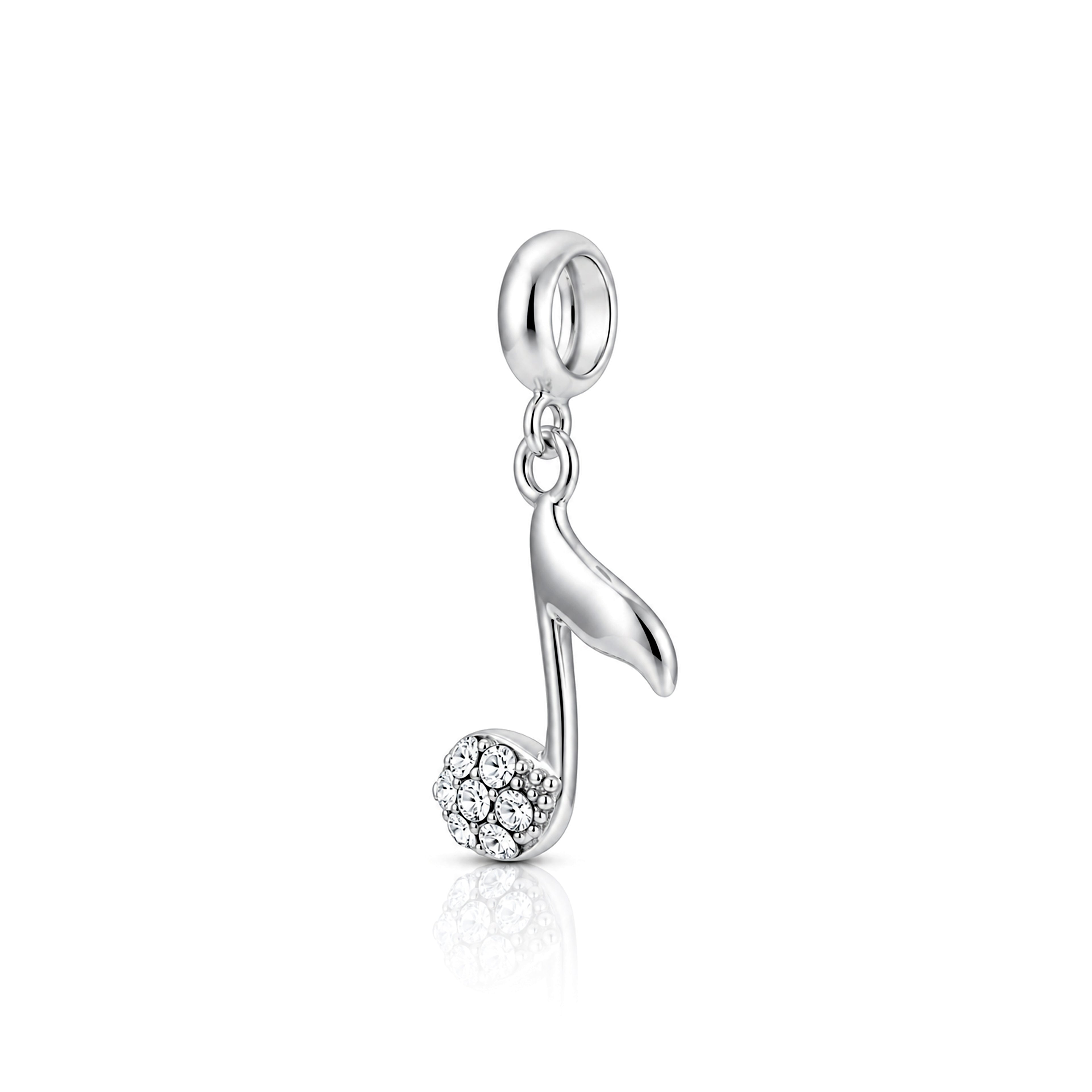 Crystal Melody 925 Sterling Silver Pendant