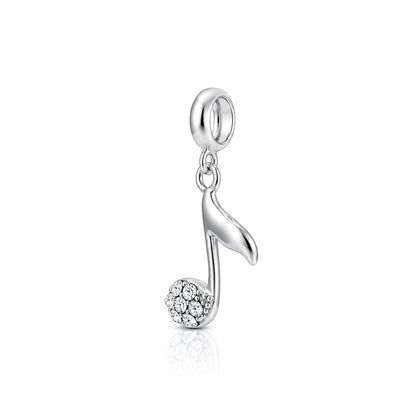 Crystal Melody 925 Sterling Silver Pendant