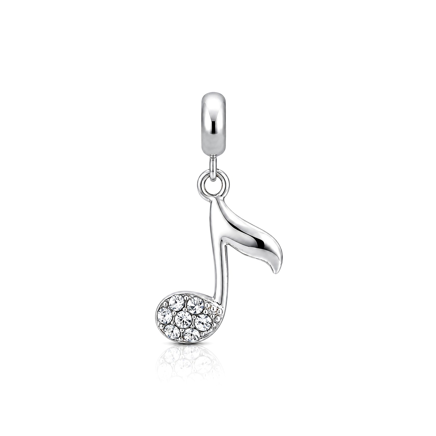Crystal Melody 925 Sterling Silver Pendant