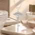 Crystal Caduceus Medical 925 Sterling Silver Pendant for Women