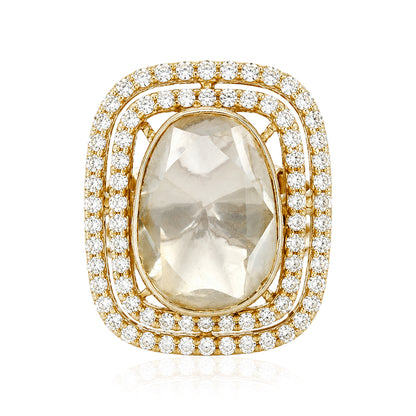 Crystal Luxe 925 Sterling Silver Fashion Ring