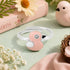 Cute Pink Duckling 925 Sterling Silver Ring for Baby