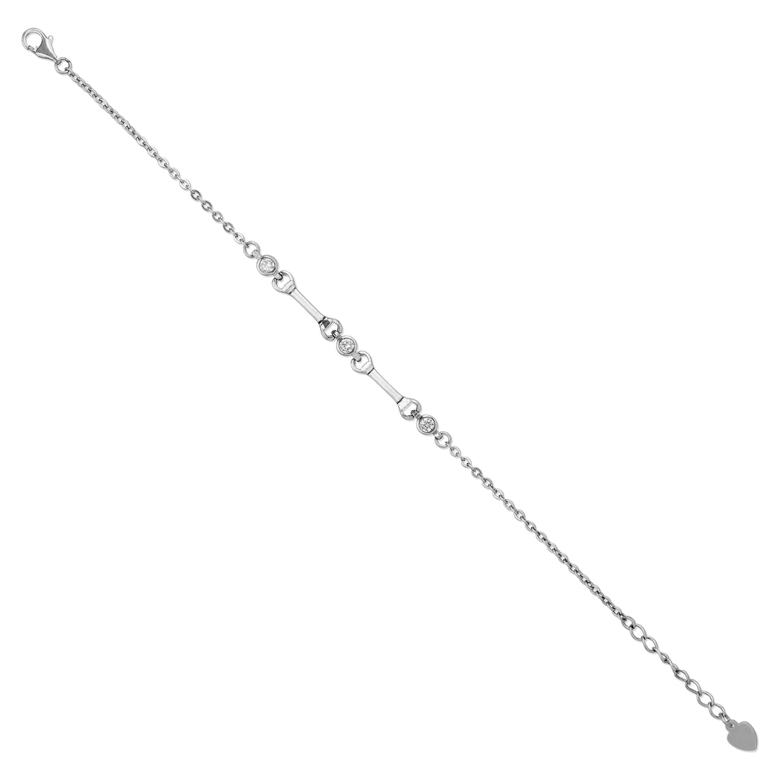 Dainty Circular Bead Attractive 925 Sterling Silver Bracelet for women