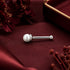 Dainty Pearl Silver Nosepin