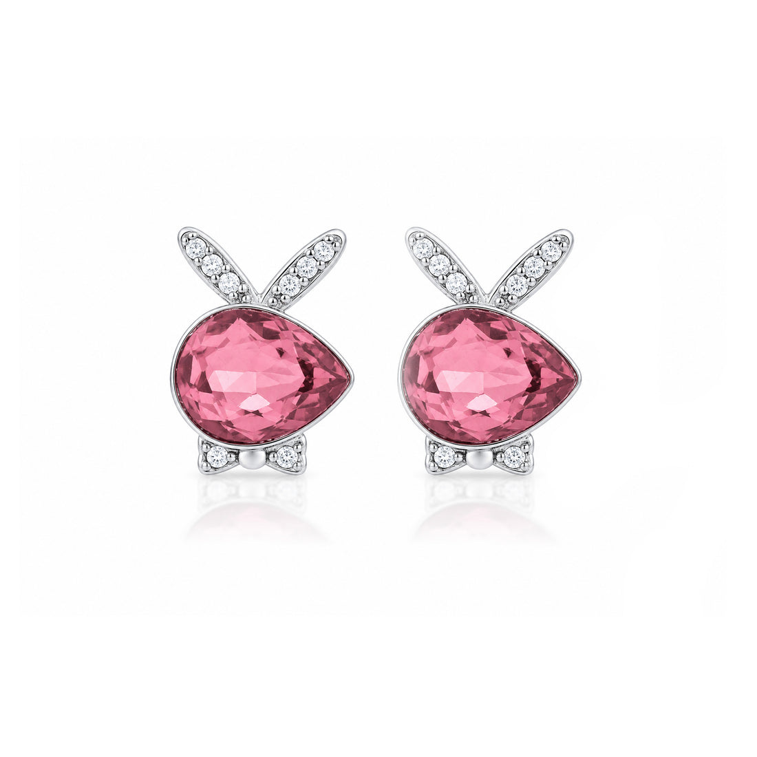 Dazzling Bunny Shine 925 Sterling Silver Stud for Women