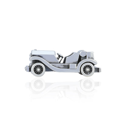 Decorative Old-World Car 925 Sterling Silver Miniature