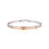Delicate Heart Two Tone 925 Modern Twist Kada
