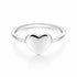 Delicate Heart Glow 925 Sterling Silver Ring