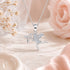 Delicate Sagittarius Glow 925 Sterling Silver Pendant for Women