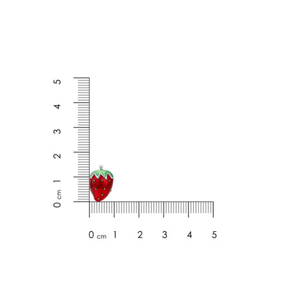 Delightful Strawberry Treasure 925 Sterling Silver Charms
