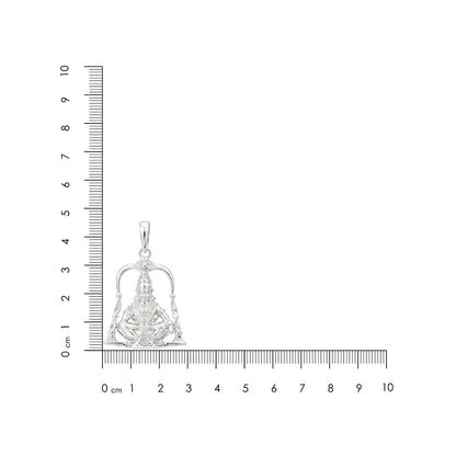 Devotional Sabarimala Swami 925 Sterling Silver Pendant