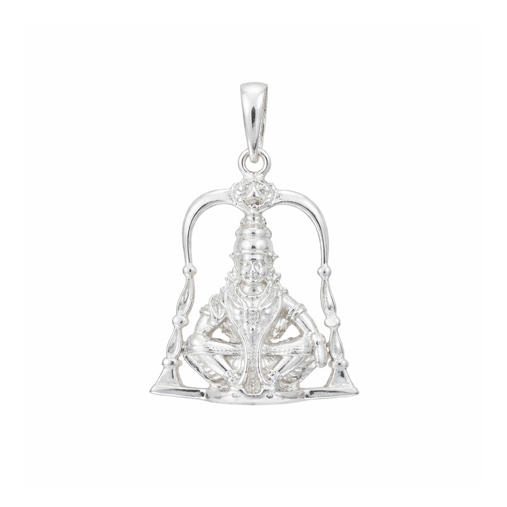 Devotional Sabarimala Swami 925 Sterling Silver Pendant