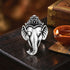 Divine Ganesha Majesty 925 Sterling Silver Ring