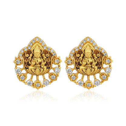 Divine Glow 925 Sterling Silver Multi Petal Earring for Women