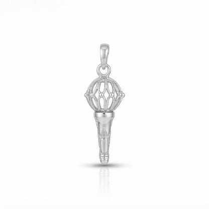 Divine Hanuman Gada 925 Sterling Silver Pendant