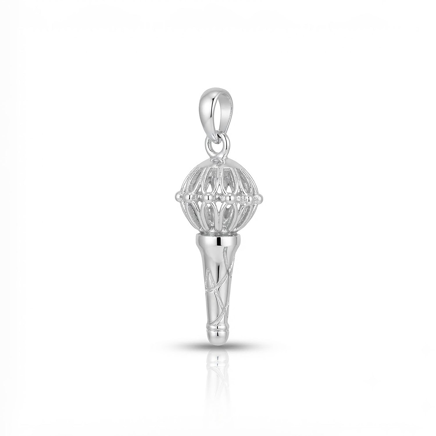 Divine Hanuman Gada 925 Sterling Silver Pendant