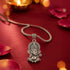 Divine Lambodara Lord Ganesha Sterling Silver Pendant