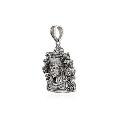 Divine Nagendra Lord Shiva Sterling Silver Pendant