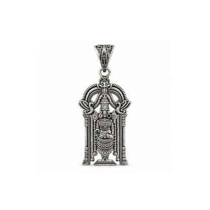 Divine Tirupati Balaji Lord Venkateswara Sterling Silver