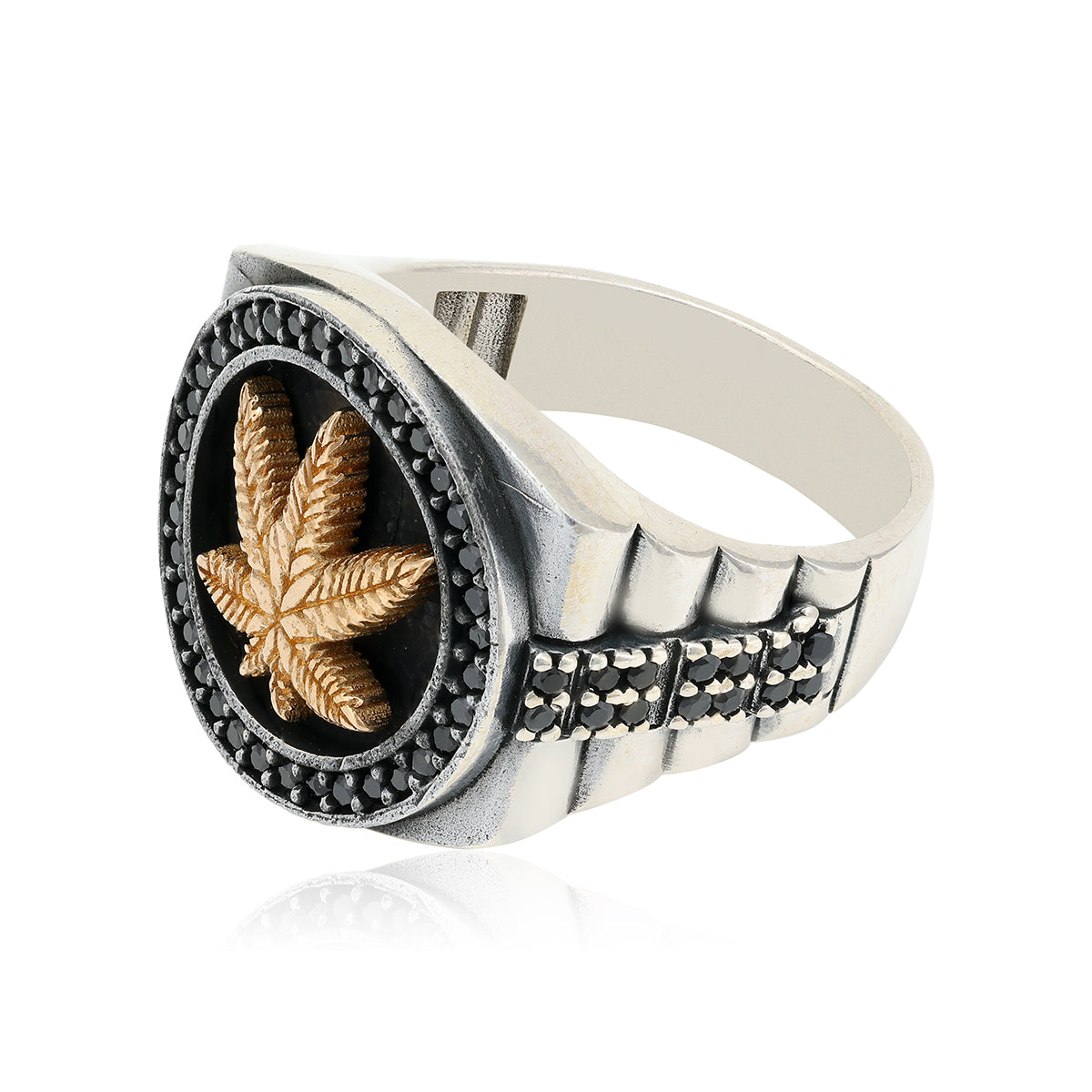 Dominion Hemp  Sterling Silver Ring