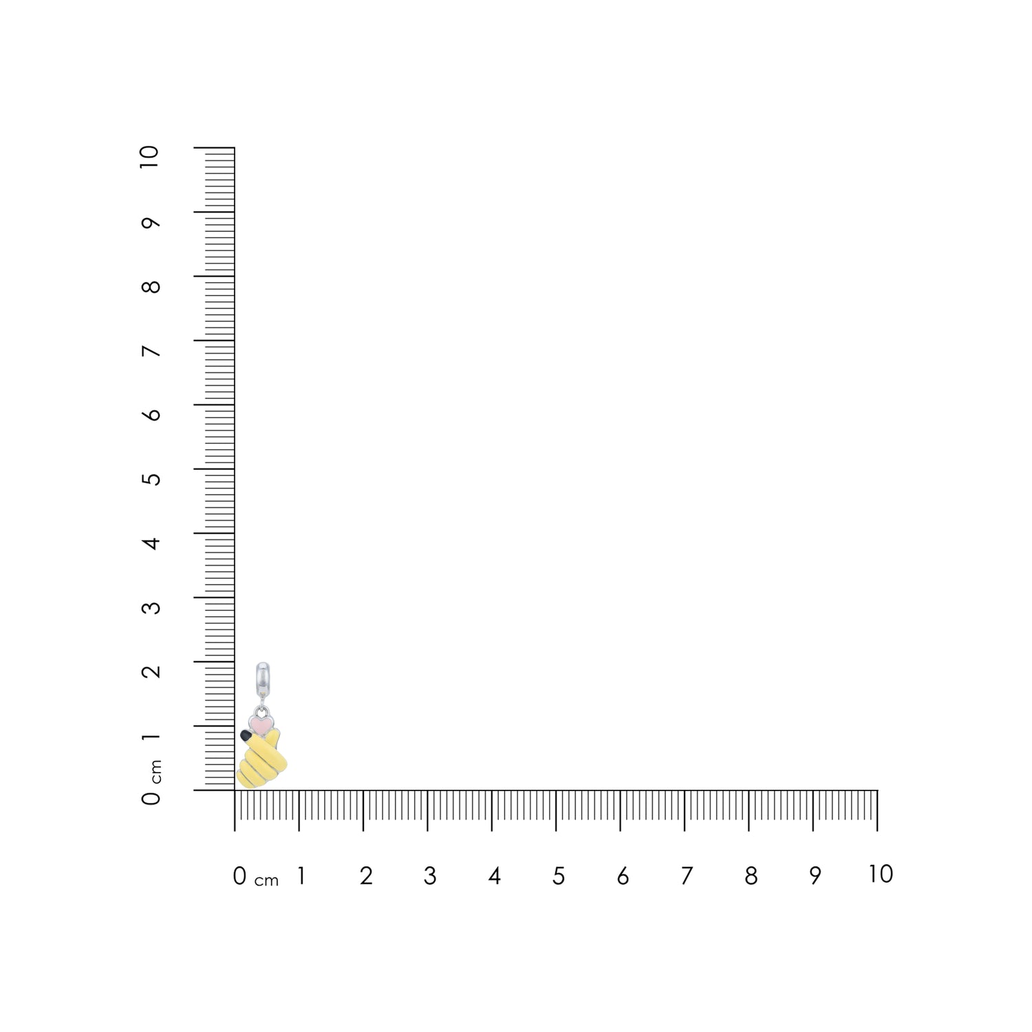 Don Love Symbol 925 Sterling Silver Pendant for Women
