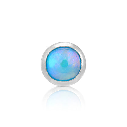 Dreamy Ocean Opal 925 Sterling Silver Signature Nosepin