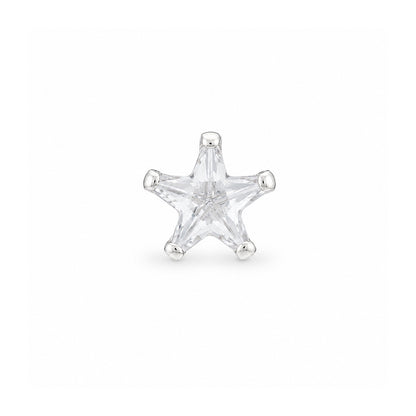 Dreamy Star Crystal 925 Sterling Silver Statement Nosepin