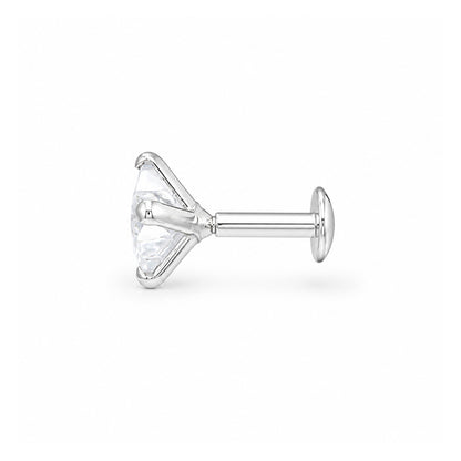 Dreamy Star Crystal 925 Sterling Silver Statement Nosepin
