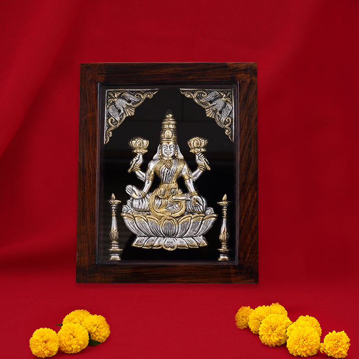 Dual Tone Lakshmi Fine Gold Photo Frame