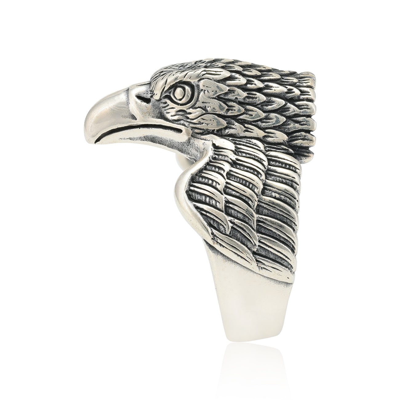 Eagles Pride 925 Sterling Oxidised Ring