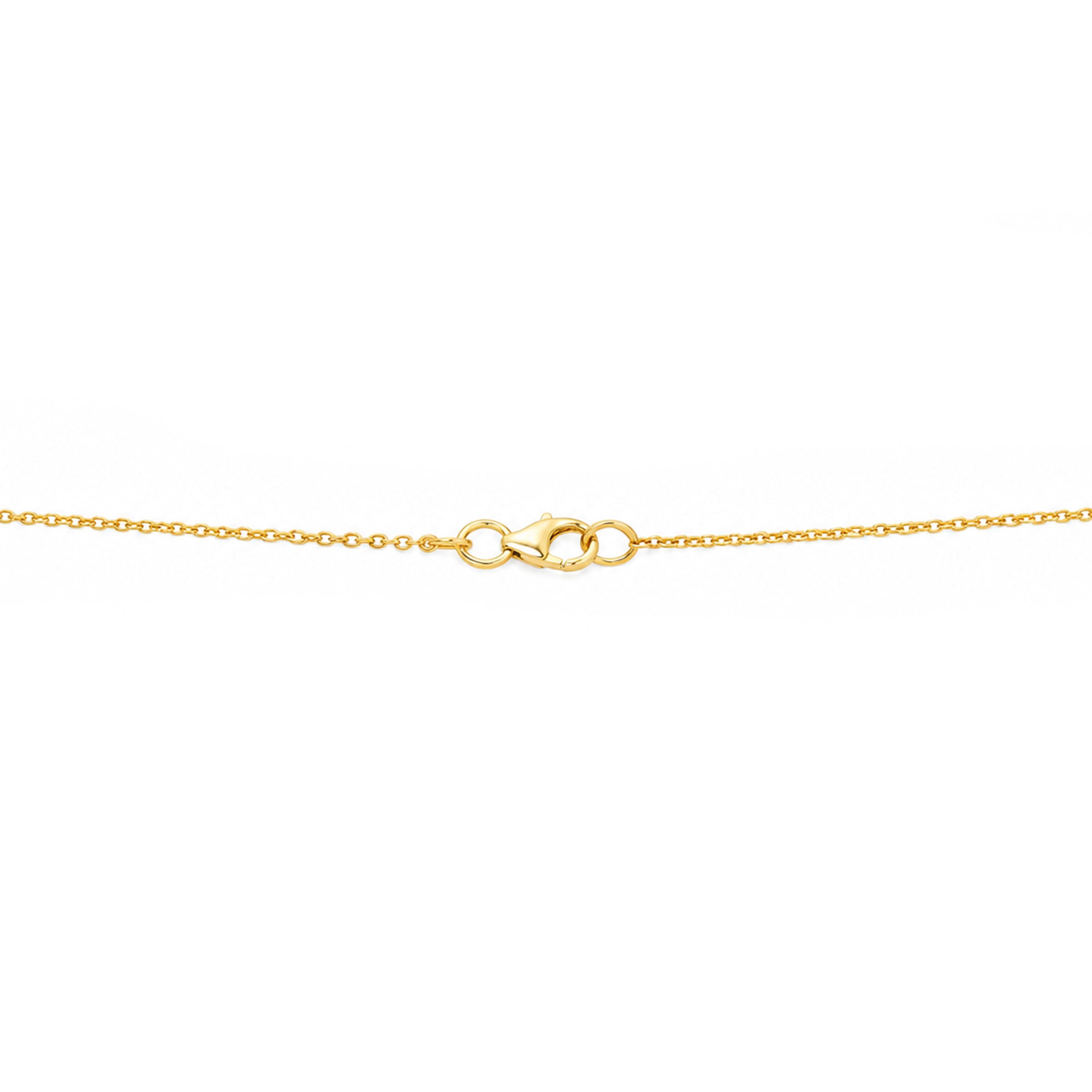 Earthy Amethyst Charm Golden Minimalist Designer Chain Pendant