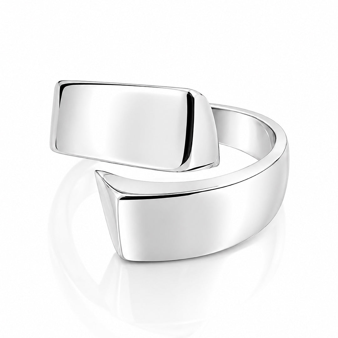 Elegant Openwrap 925 Sterling Silver Luxury Rings for Women