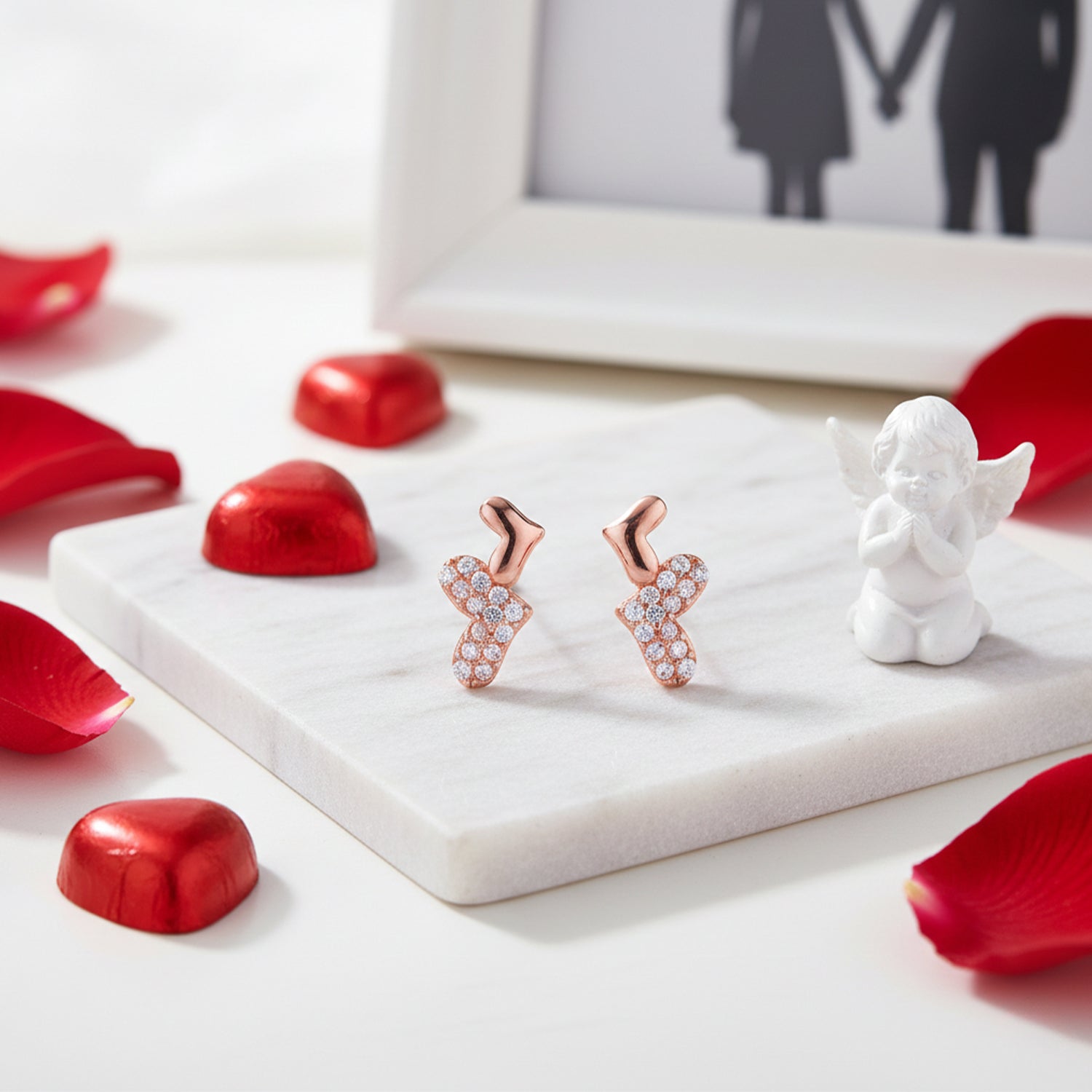 Elegant Artistic Glow 925 Sterling Silver Earrings for Women